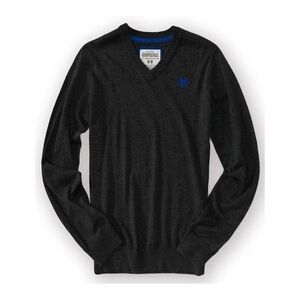 Aeropostale Men's Dark Gray Sweater